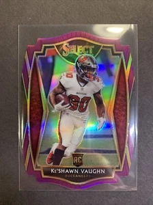 2020 Select KE'SHAWN VAUGHN Premier Level Purple Prizm Die-Cut #173 RC Rookie - Picture 1 of 1