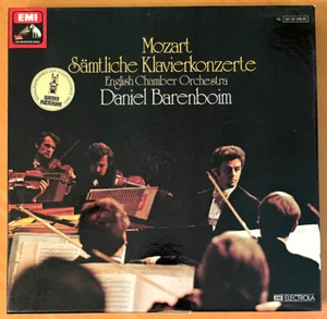 MOZART Complete Piano Concertos EMI HMV 1981 IMPORT BOX SET 12LPs RARE NM - Picture 1 of 2