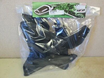 UFO   RAD SHROUD COVER SET -  SUZUKI RMZ450 2007 ONLY /  BLACK - Изображение 1 из 4