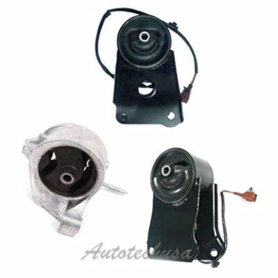 Engine Motor Mount For 00-04 Infiniti I30 3.0L I35 3.5L Kit 3PCS w/ Sensors M271 Foto 1 de 4