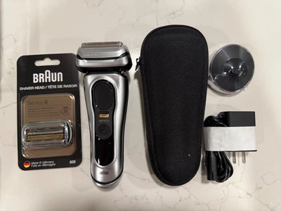 BRAUN Electric Shaver Series 9 Pro Plus - Black Silver - Image 1 of 4