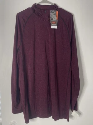 Foundry Active Division Shirt Mens LT Red/Blk Quick-Dri Wicking Athletic NWT - Image 1 of 4