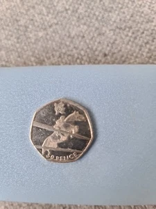 2011 Olympics Equestrian Horse Jumping 50p Coin Circulated - Picture 1 of 2