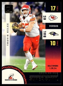 Campeonato de Conferencia Donruss Road to the Super Bowl 2024 #SBCC1 Travis Kelce - Imagen 1 de 2