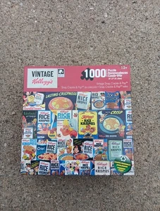 Karmin Vintage Kellogg's Corn Flakes Cereal 1000 PC Jigsaw Puzzle 20 X 27 NEW - Picture 1 of 2