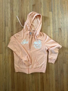 Orange Seaside Hoodie- Ocean Blue- Med - Picture 1 of 2