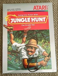 SEALED! 1988 Atari 2600 Jungle Hunt Video Game Cartridge Swing Into Action! - Picture 1 of 5