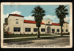 HOME of MUTUAL ORANGE DISTRIBUTORS - REDLANDS CALIFORNIA * Schreiben nicht verschickt  - Bild 1 von 2