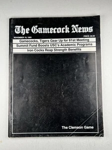 11-19-1983 Clemson @ South Carolina NCAA College Football Program - Picture 1 of 4