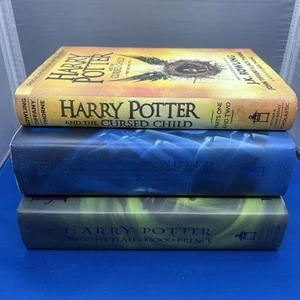 Menge 3 Harry Potter Hardcover Bücher Jahre 5 & 6 Und verwunschenes Kind von JK Rowling - Bild 1 von 5