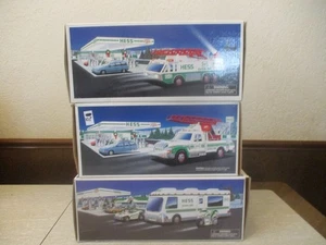 Vintage Hess Trucks Collection Lot Of 4 - 1994-1996-1998 Gasoline Vehicles - Picture 1 of 6