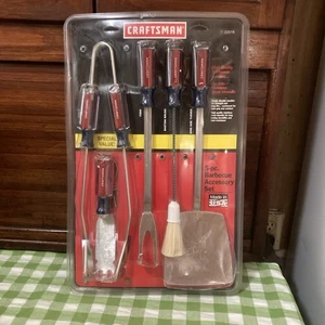 Vintage Craftsman Tool 5 Piece Barbecue Accessory Set Grill NOS Rare Made In USA - Picture 1 of 9