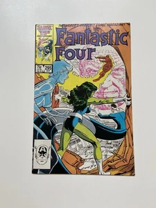 FANTASTIC FOUR  #295-OCT.1986-MARVEL COMIC BOOK-IN PLASTIC SLEEVE - Picture 1 of 4