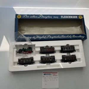 Fleischmann HO Scale 4882 The Old Prussians German Passenger Car Train Set DC  - Picture 1 of 21