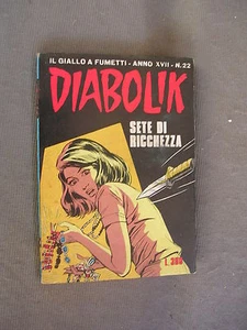 DIABOLIK ORIGINALE ANNO XVII n° 22 - 1978 - RARO - OTTIMO - Picture 1 of 1