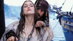 2003 Pirates Of The Caribbean The Curse Of The Black Pearl Movie Poster 11X17 🍿 - Picture 1 of 3