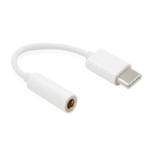 USB typ C do portu 3,5 mm kabel audio adapter aux gniazdo słuchawkowe USB-C - Zdjęcie 1 z 12