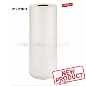 Papel de periódico gris 18" x 1200 pies rollo vacío relleno embalaje embalaje embalaje NUEVO - Imagen 1 de 12