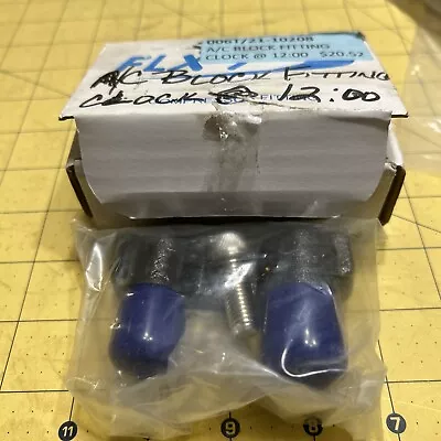 Omega Environmental Technologies 21-10208 Fitting Flx7 Vertical 3/4 X 7/8 Oring - Image 1 of 3