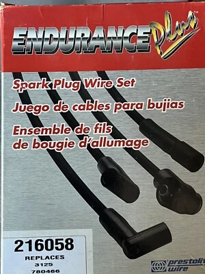 Juego de cables de bujías Endurance Prestolite 228018 para Ford 5,0 L V8 1994-1996 Foto 1 de 3