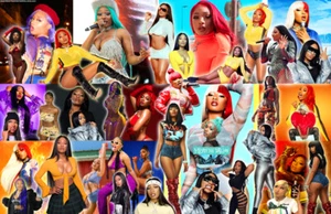 MEGAN THEE STALLION Collage Poster - Picture 1 of 3