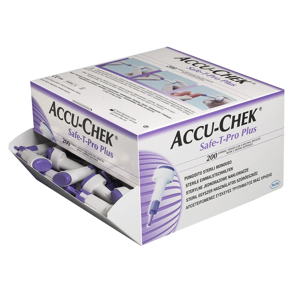 Accu-Chek Safe-T-Pro Plus - PZN 01754184 - neu OVP vom med. Fachhändler