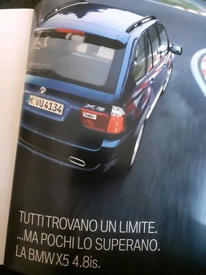 Dépliant BMW X5 6.11.005.029.40.1.2006. 87Pagine Italiano Originale. - Immagine 1 di 2