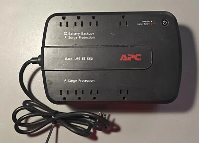 APC UPS: 550VA  120V BE550G TESTED W/Battery - Image 1 of 4