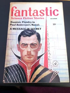 Fantastic December 1959 Digest Poul Anderson Dominic Flandry Story Sci-FI FINE - Picture 1 of 4