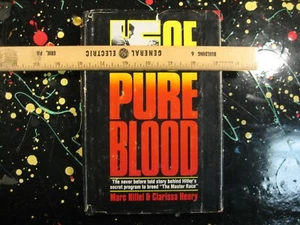 Of Pure Blood Mark Hillel Nazi Eugenics WW2 Holocaust History Book - Picture 1 of 4