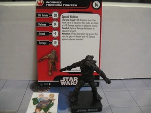 =Star Wars Miniatures ALLIANCE & EMPIRE Wookiee Freedom Fighter 23/60 wth card = - Picture 1 of 1