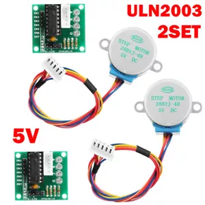 2-Set 5V Stepper Motor 28BYJ-48 Drive Test Module Board ULN2003 5 Line 4 Phase - Picture 1 of 16