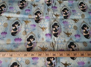 Tela de costura artesanal de algodón Disney Aladdin Princess Jasime - Imagen 1 de 1