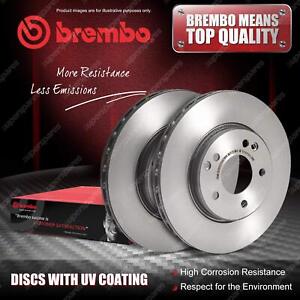 2x Front Brembo UV Disc Brake Rotors for Mercedes Benz C-Class W202 S202 288mm