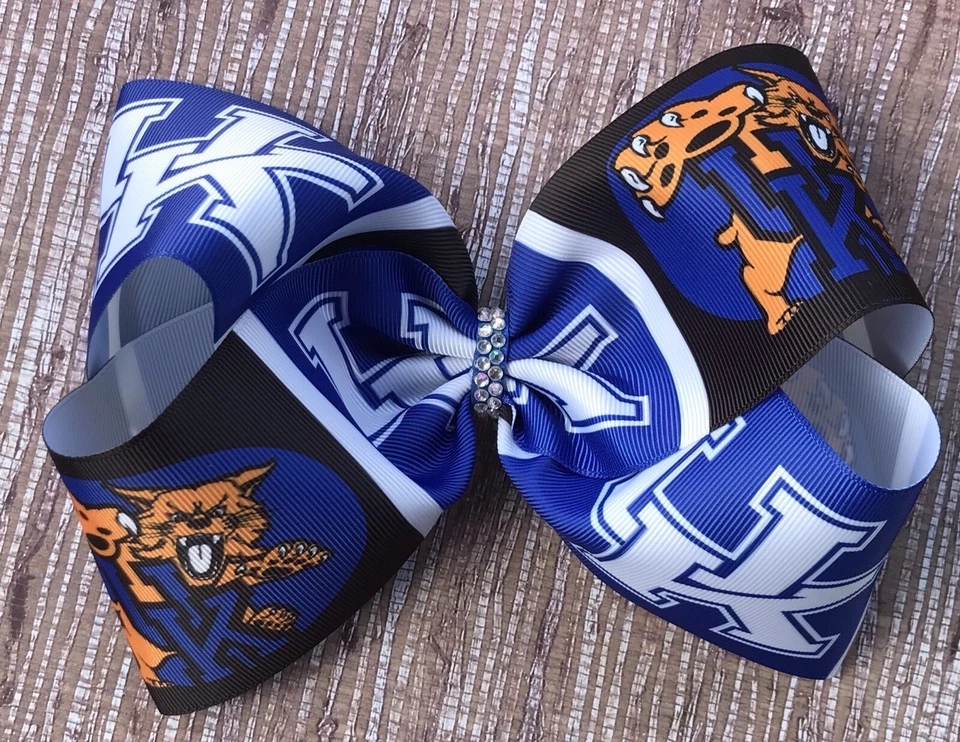 Moño de pelo extra grande University of Kentucky Wildcats OTT Foto 1 de 1