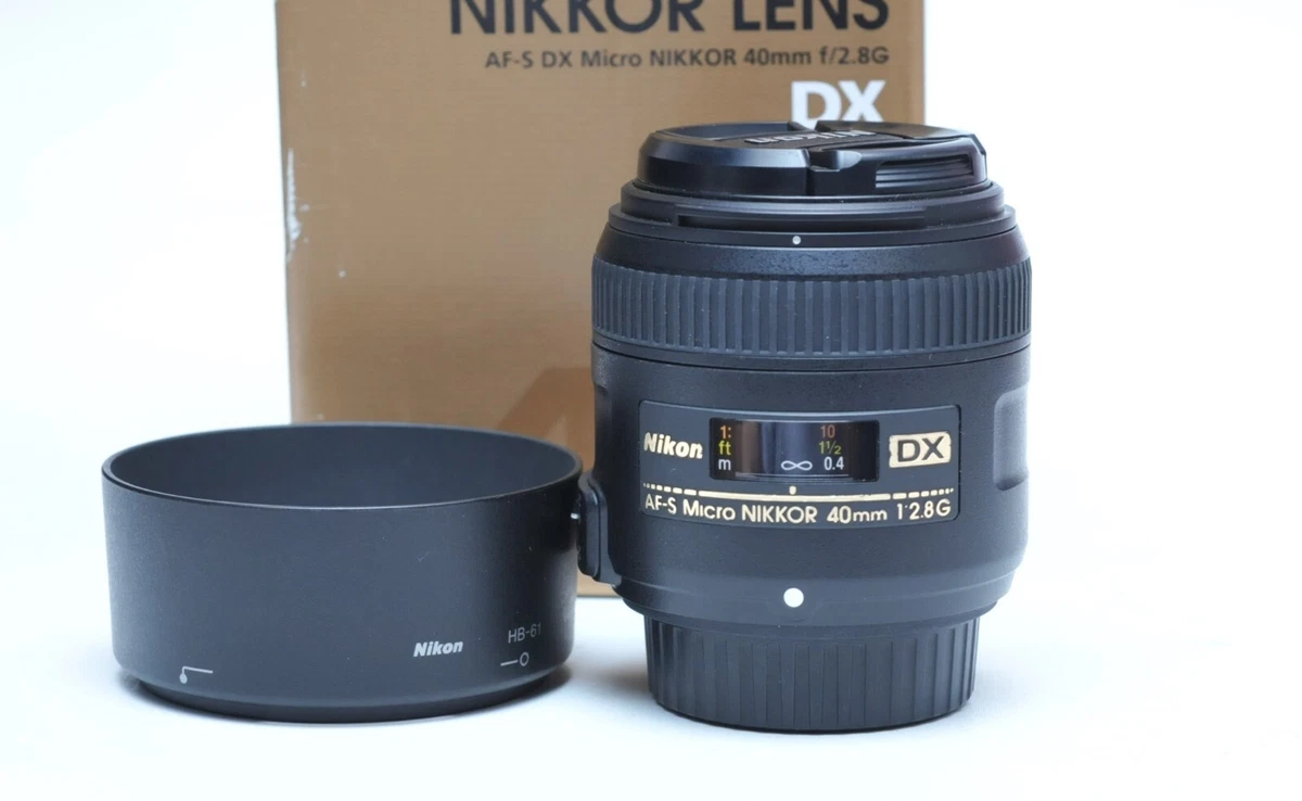 Nikon DX 40mm Focal Camera Lenses for sale | eBay