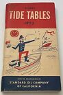 1952 STANDARD OIL COMPANY OF CALIFORNIA TIDE TABLES ALASKA BOOKLET GREAT COND