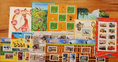 France - Lot de 10 Blocs Feuillets de timbres de 2003 neufs - Cote Yvert : 102 € - Photo 1/4