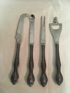 Vintage 4 Pc Stainless Barwear Set - Picture 1 of 5