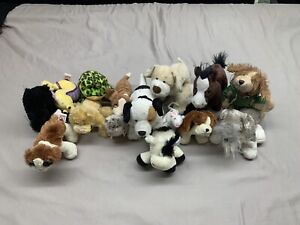 Webkinz Lot Without Codes 14 Count all Have Gains Tags Attached.