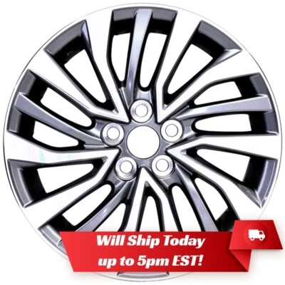 Novo aro de roda de liga de carvão para máquina 16" para 2017 2018 2019 Toyota Corolla Sedan - Imagem 1 de 4