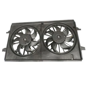 For Chevrolet Pontiac Saturn Dual Radiator Cooling Fan Assembly with Shroud - Foto 1 di 5