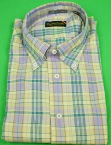 The Andover Shop by FA MacCluer India Madras L/S BD Sport Shirt Gr: XL Deadstock - Bild 1 von 5