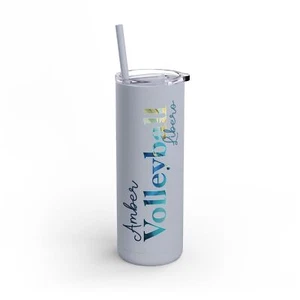 Custom Volleyball Libero Tumbler, Gift for Volley Player Personalized Tumbler - Picture 1 of 13