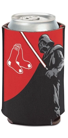 Boston Red Sox MLB Can Holder Cooler Bottle Sleeve Star Wars Darth Vader Team Cover