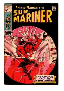 SUB-MARINER 11 (FN+ 6.5) CAPTAIN BARRACUDA / LADY DORMA / MR STARKEY /BRONZE AGE - Picture 1 of 2