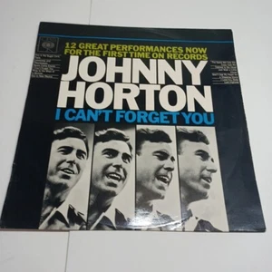Johnny Horton I Can't Forget You Australia issue 12'' vinyl Lp 1965 rare country - Picture 1 of 12