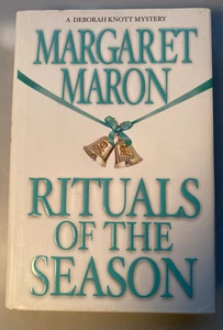Signed First Edition Rituals Of The Season Margaret Maron Deborah Knott Mystery - Imagen 1 de 8