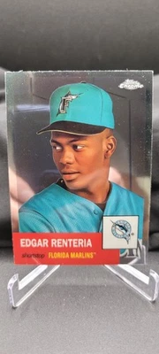 2022 Topps Chrome Platinum Anniversary - Edgar Renteria #407 - Image 1 of 2