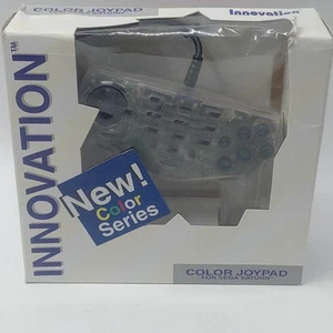 Sega Saturn Controller Innovation Color Joypad For Sega Saturn Clear Brand New - Picture 1 of 7